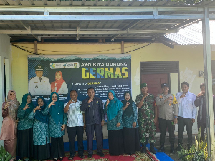 Penilaian Kampung GERMAS di Desa Kuapan