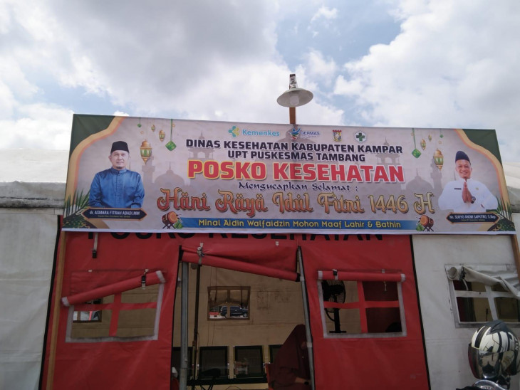 POSKO KESEHATAN dalam rangka menyambut mudik LEBARAN 2025
