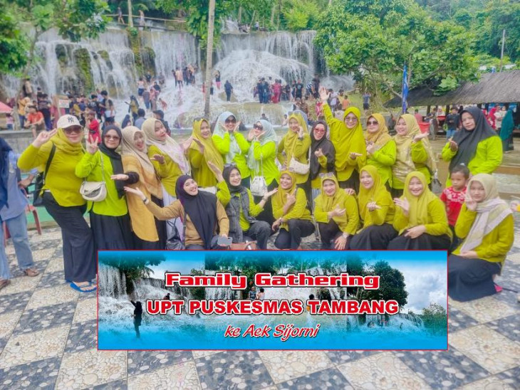 Family gathering UPT Puskesmas Tambang ke AEK SIJORNI