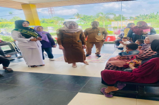 Pilot Project Peduli Stunting Kab Kampar di Tambang