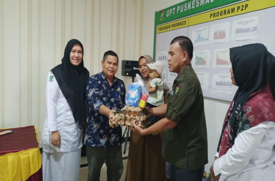 Bantuan PT INDOJAYA Sebagai BAAS untuk menanggulangi anak Stunting di wilayah Tambang