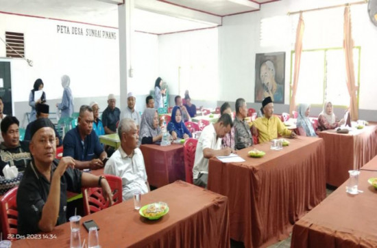 MMD dilakukan di 17 Desa Kecamatan Tambang