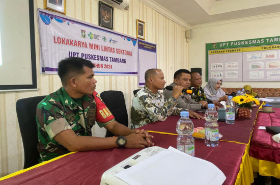 Lintas Sektor Triwulan I Wilayah Kerja Puskesmas Tambang