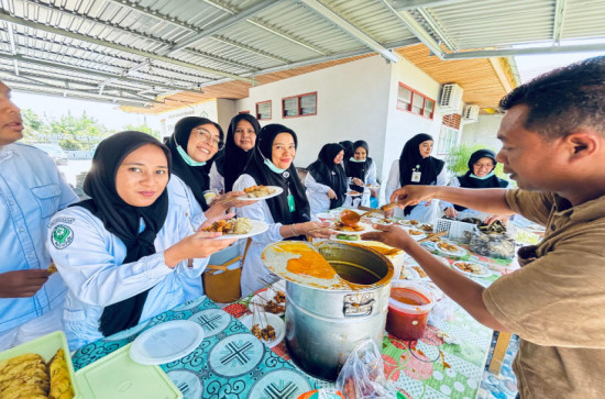 Halal bihalal Staf Puskesmas Tambang