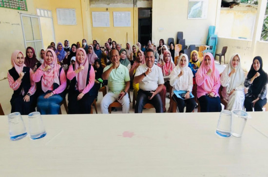 Kegiatan sosialisasi BIAS di Desa Rimbo panjang