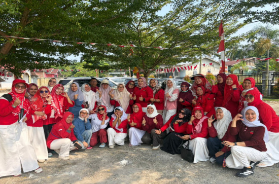 Lomba Agustusan di Puskesmas Tambang